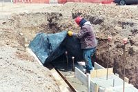 Can You Pour Concrete In The Winter Time Cold Weather Concreting
